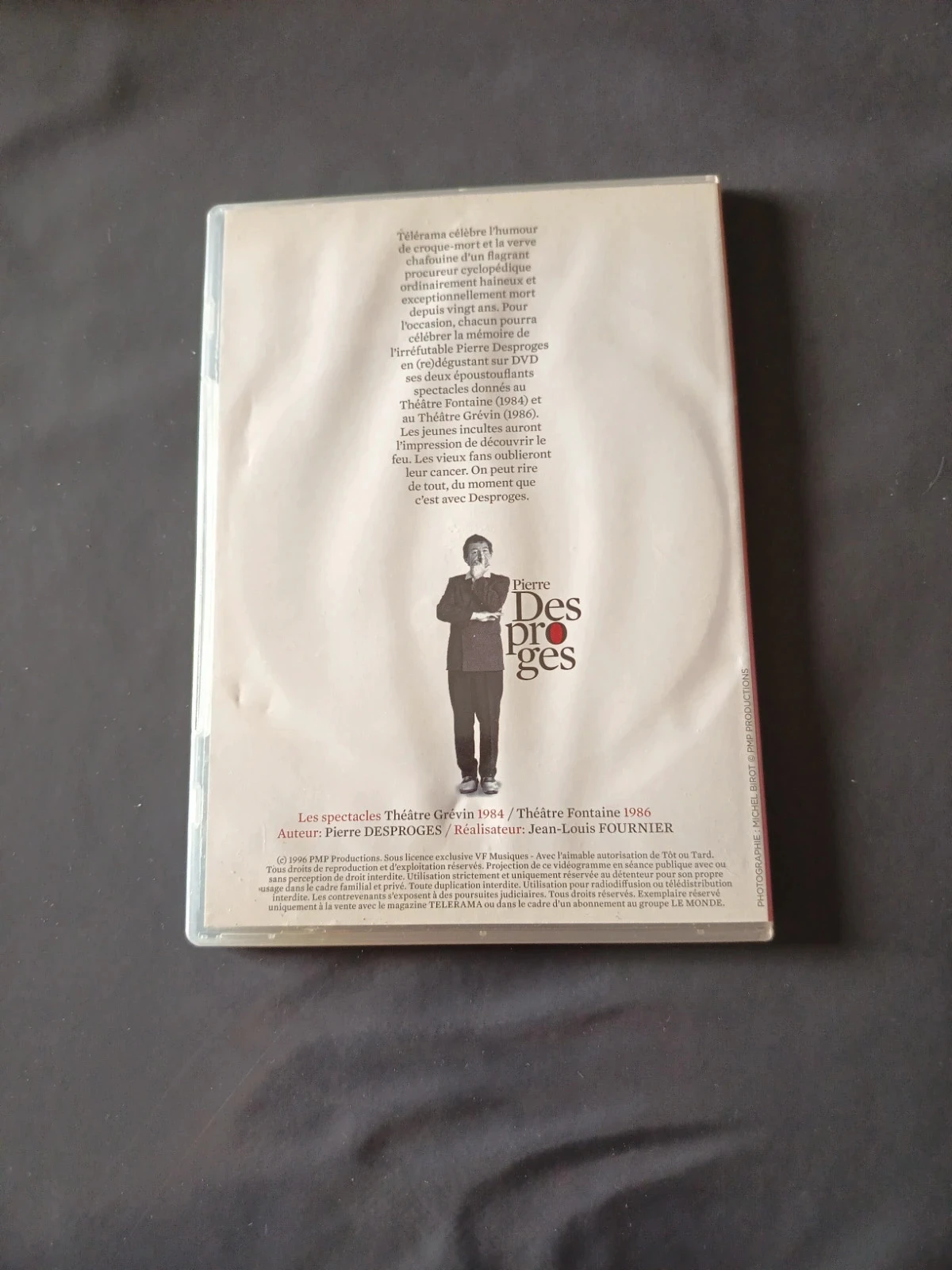 Dvd Pierre Desproges – photo 2